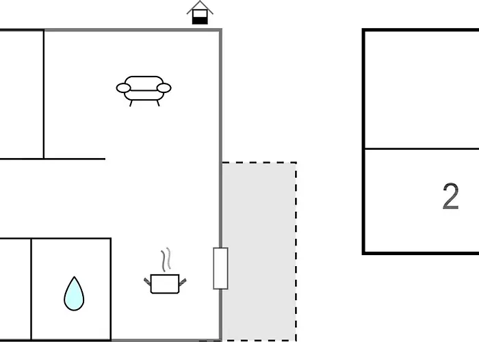 Casa vacanze 2 Bedroom Cozy In Grosseto-Prugna