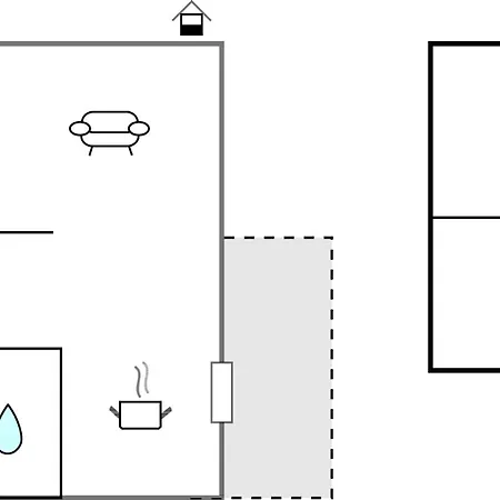 Holiday home 2 Bedroom Cozy In Grosseto-Prugna
